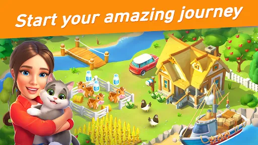 Gameplay screenshot 1 from Goodville: Farm Game Adventure - Adventure game